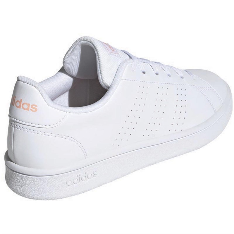 Buy adidas Womens Advantage Base Trainers Footwear White/Glow Pink/Core