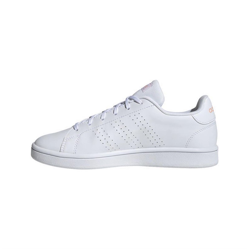 Buy adidas Womens Advantage Base Trainers Footwear White/Glow Pink/Core