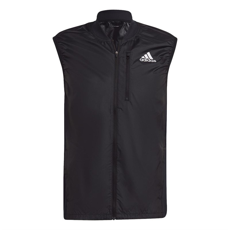 Buy adidas Mens Own The Run Running Vest Black
