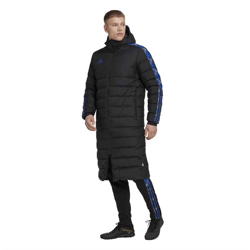 Buy adidas Mens Tiro Wind.Rdy WaterResistant Long Down Jacket Black