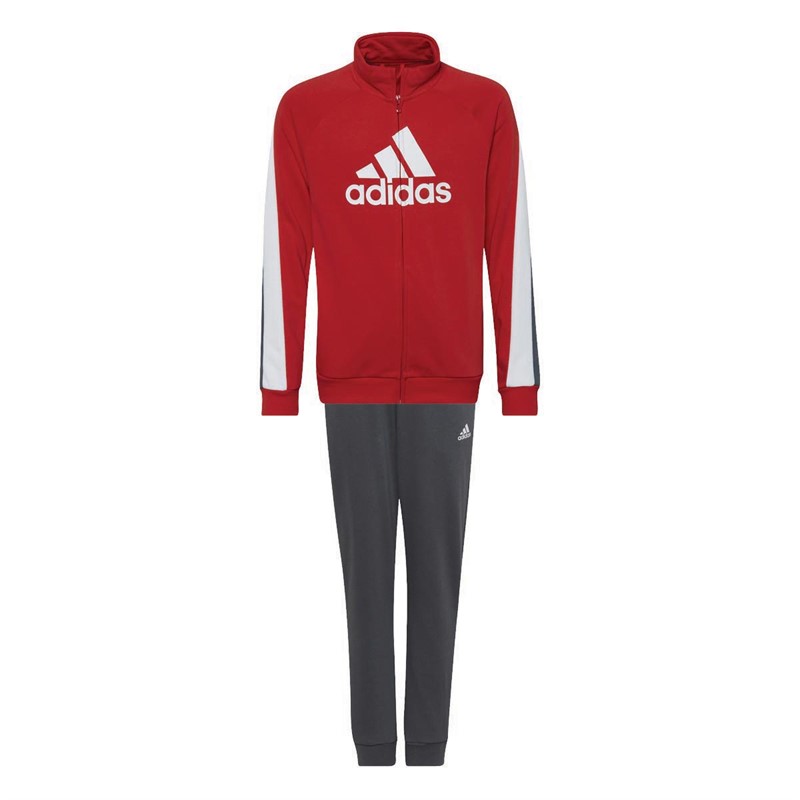 Buy adidas Junior Boys Colorblock Big Badge Of Sport Tracksuit Vivid