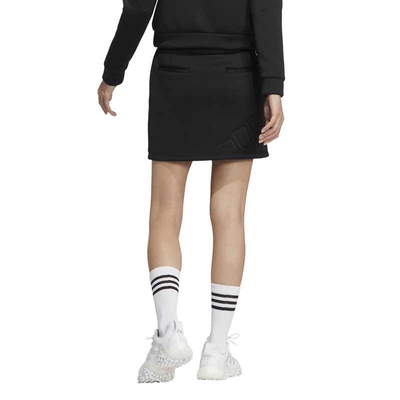 Buy adidas Womens 3Bar Golf Skirt Black