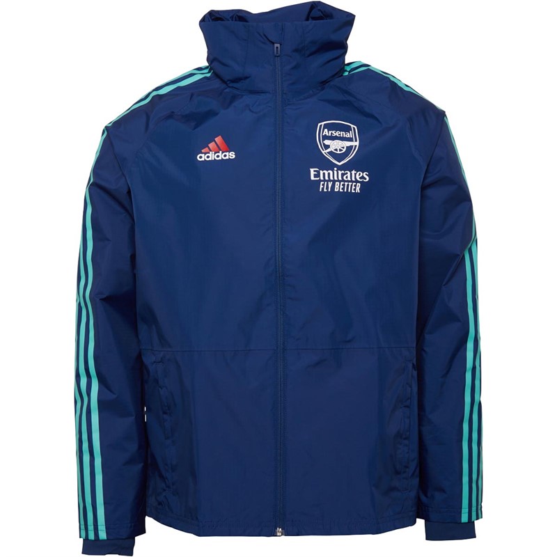 Buy adidas Mens AFC Arsenal Condivo 22 Storm Jacket Blue