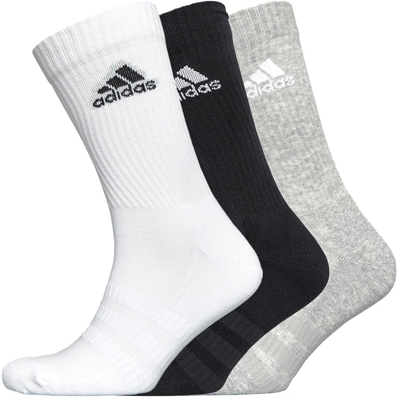 Buy adidas Three Pack Cushioned Crew Socks Multi