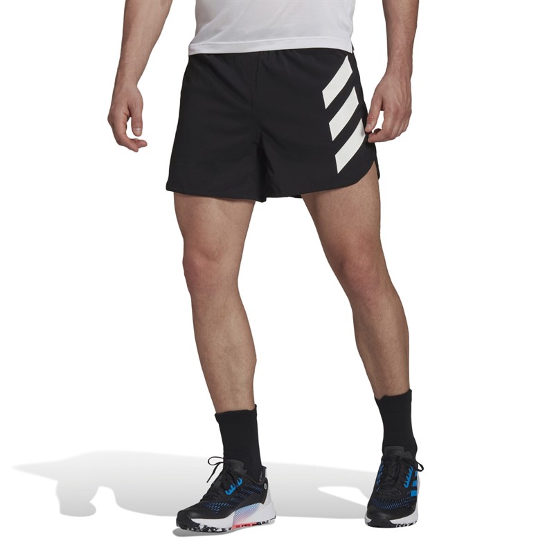 Buy adidas Mens Terrex Agravic Trail Running Shorts Black