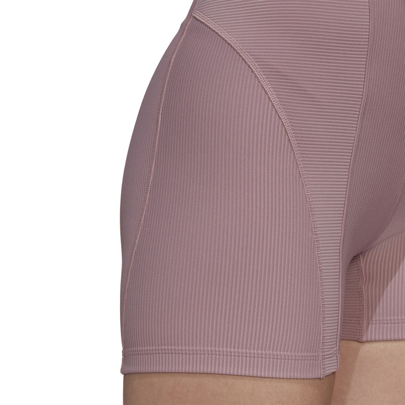 Buy adidas Womens Aeroready Ribbed Yoga Bodysuit Magic Mauve