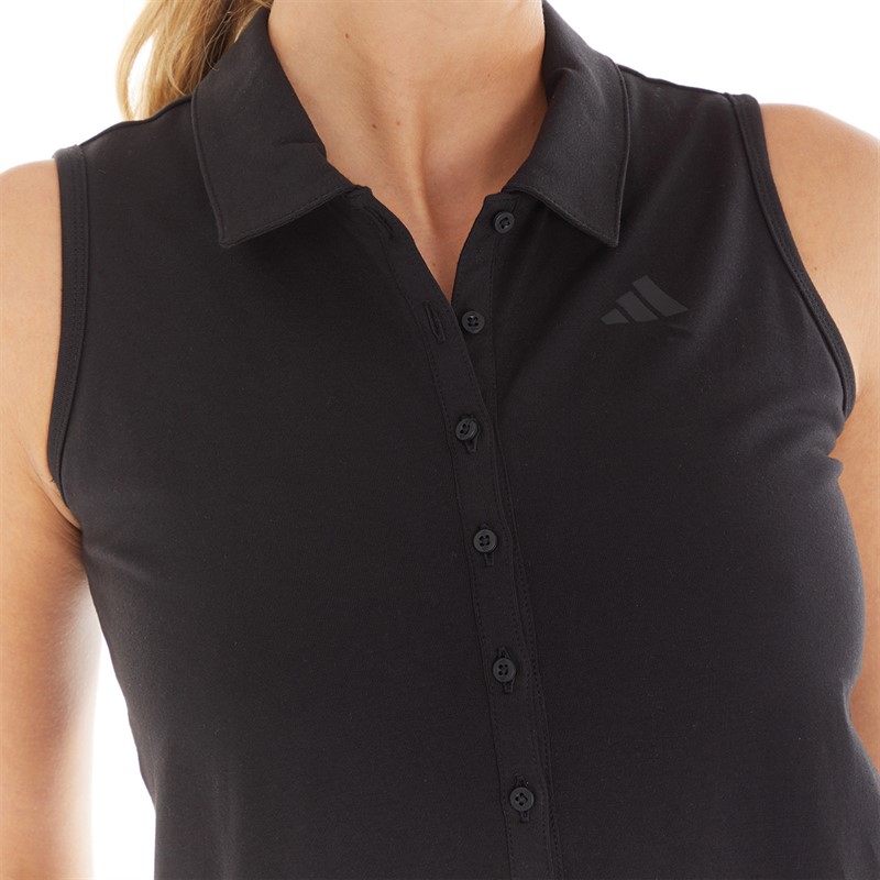 Buy adidas Womens Knit Golf Romper Black