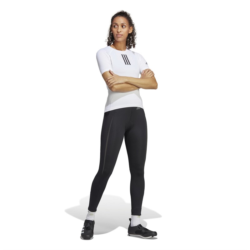 Buy adidas Womens The Indoor Aeroready Cycling Leggings Black