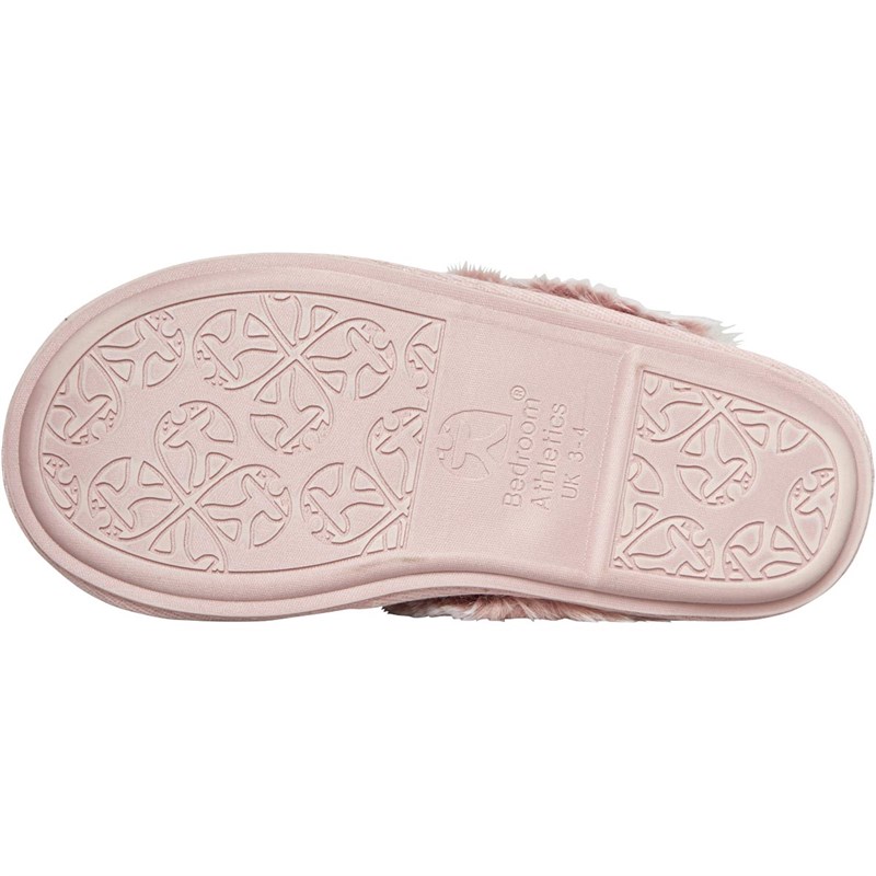 Buy Bedroom Athletics Womens Bethany Mule Slippers Blush Pink