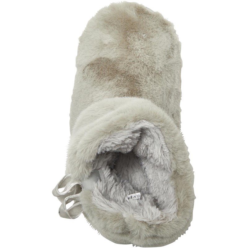 Buy Bedroom Athletics Womens Kara Bootie Slippers Trace Grey