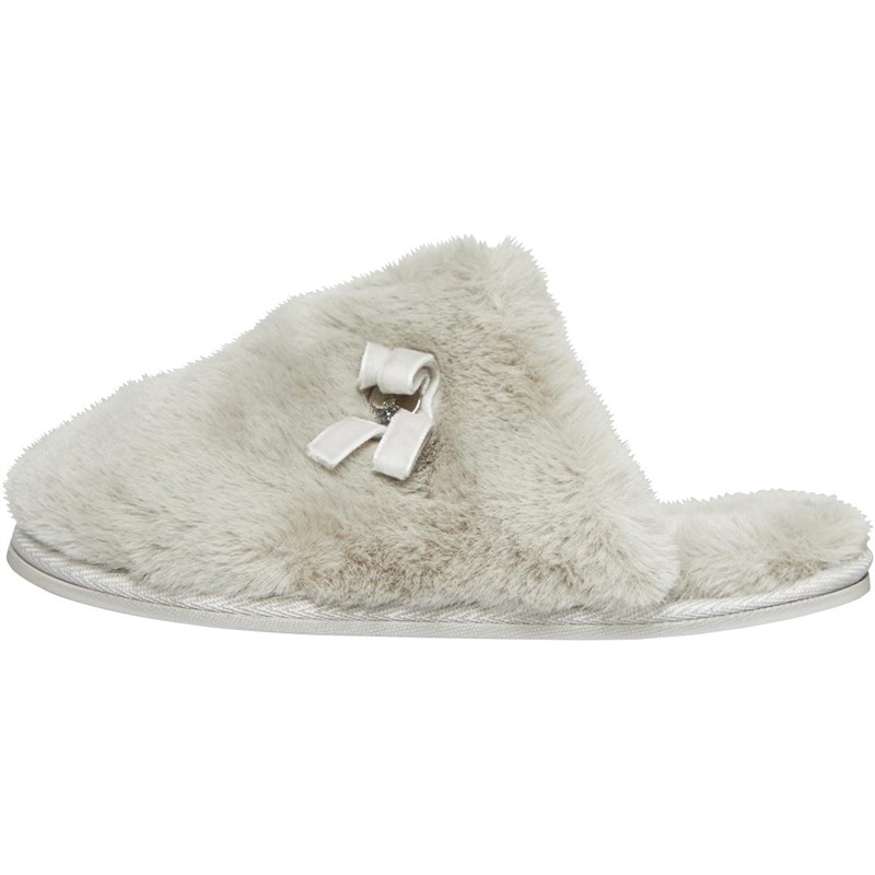 Kup Teraz Bedroom Athletics Damskie Amber Kapcie SrebrnoSzary