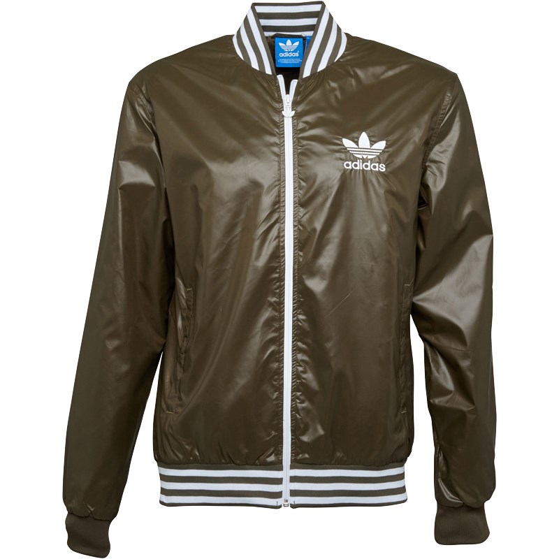 Buy adidas Originals Mens Nylon Jacket Oak/White