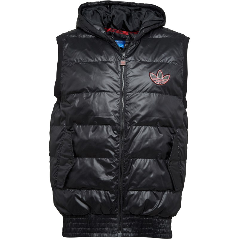 Buy adidas Originals Mens Trefoil Padded Gilet Vest Black