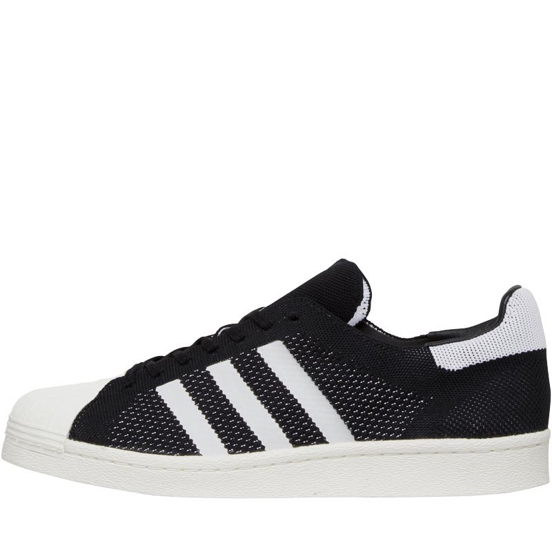 adidas Originals Herren Superstar Prime Sneakers Schwarz