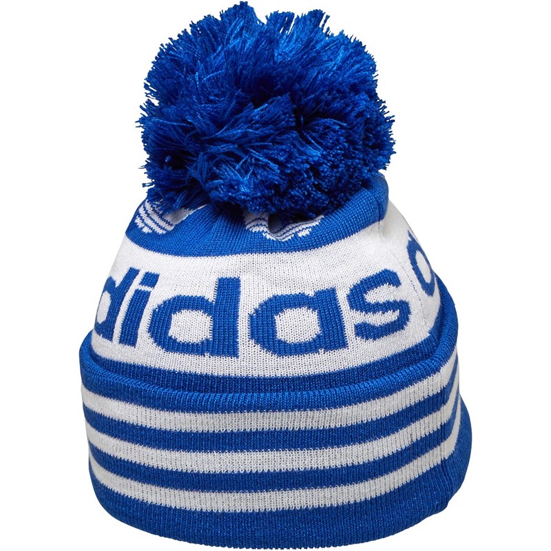Buy adidas Originals Mens Jacquard Bobble Hat Collegiate Royal