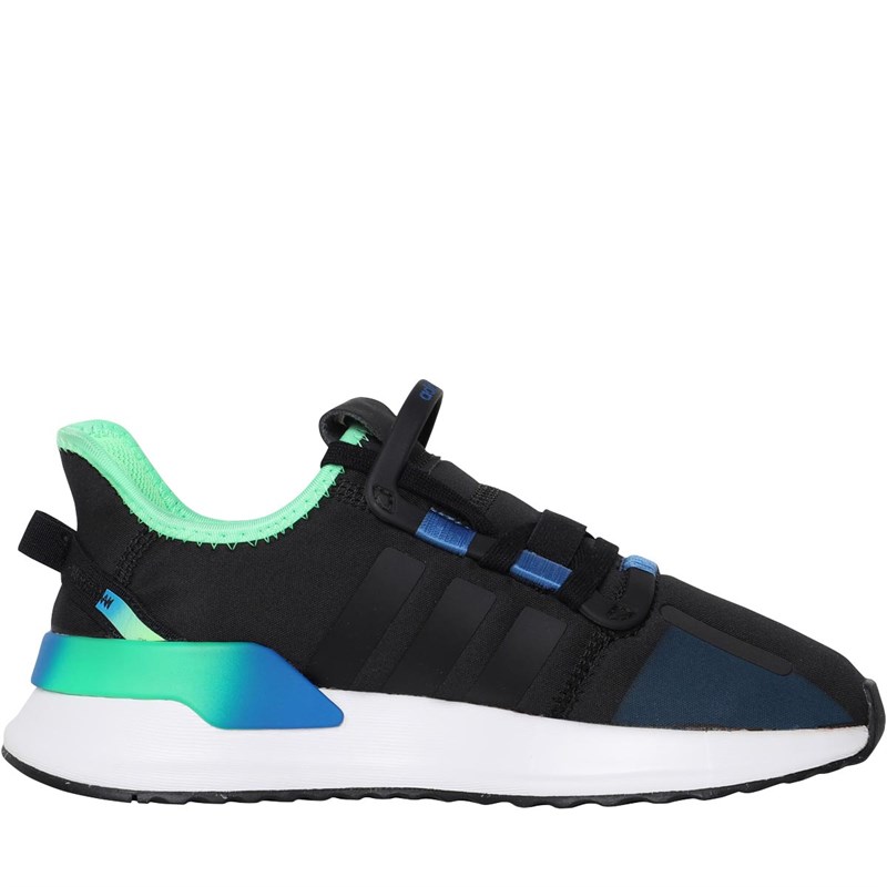 Buy adidas Originals Junior U Path Run Trainers Core Black/Core Black