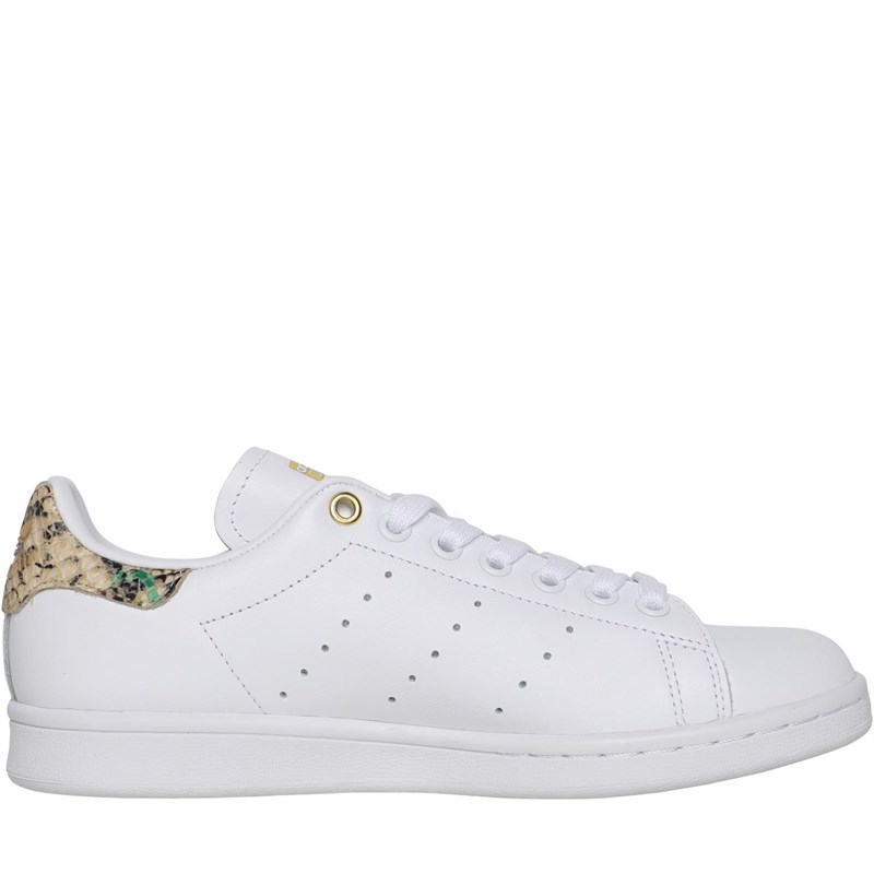 Buy adidas Originals Womens Stan Smith Trainers Footwear White/Scarlet