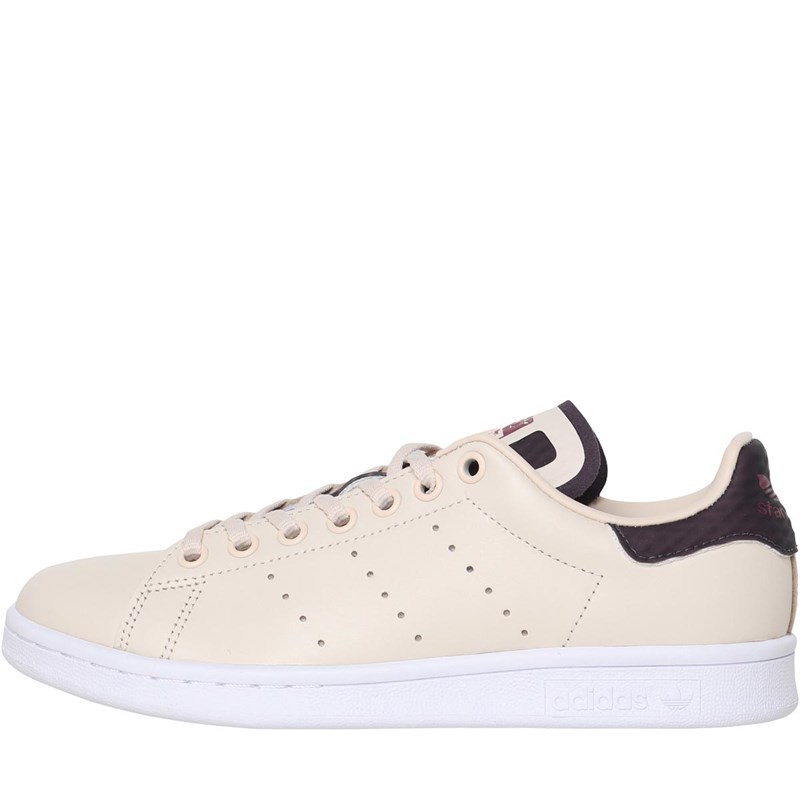 Buy adidas Originals Womens Stan Smith Trainers Linen/Footwear White