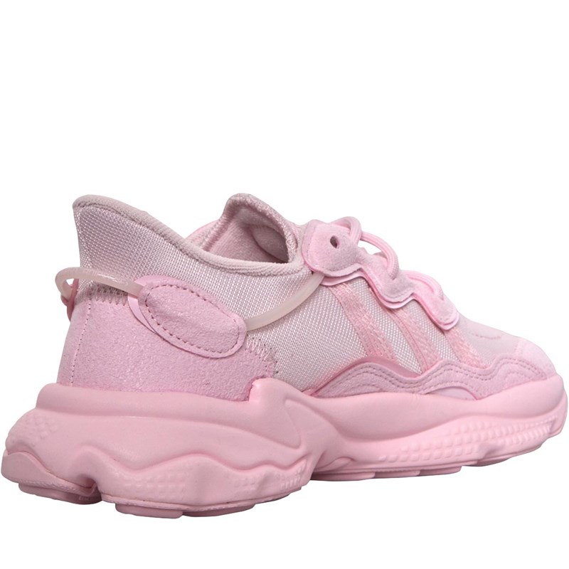 Buy adidas Originals Womens Ozweego Trainers Clear Pink/Clear Pink
