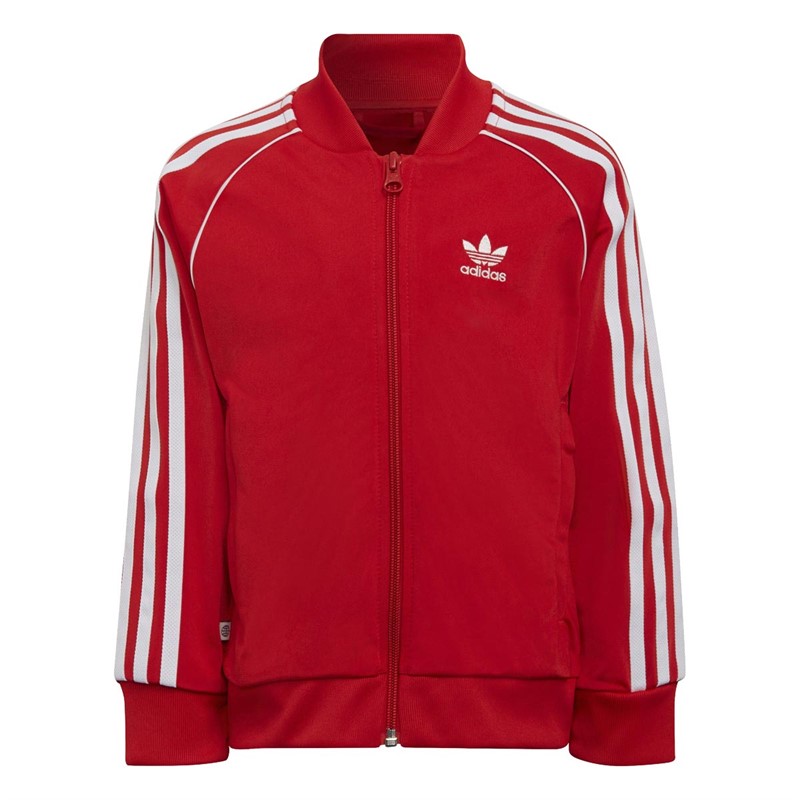 Buy adidas Originals Boys Adicolor Sst Tracksuit Vivid Red/White