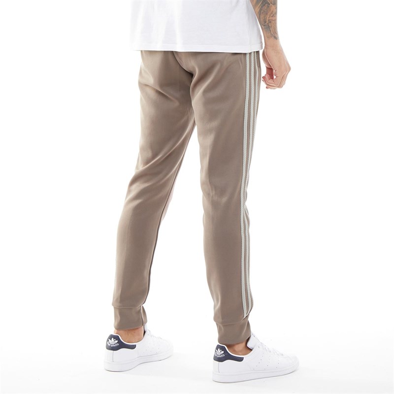 Buy adidas Originals Mens Superstar Mesh Track Pants Trace Brown