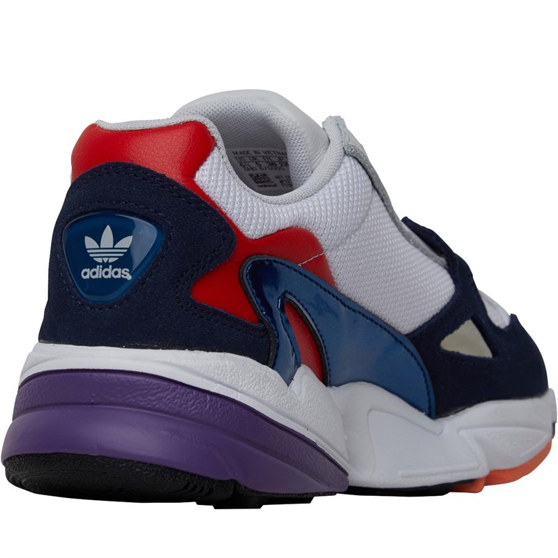 Buy adidas Originals Womens Falcon Trainers Crystal White/Crystal White