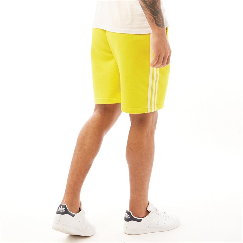 Buy adidas Originals Mens 3Stripes Shorts Yellow