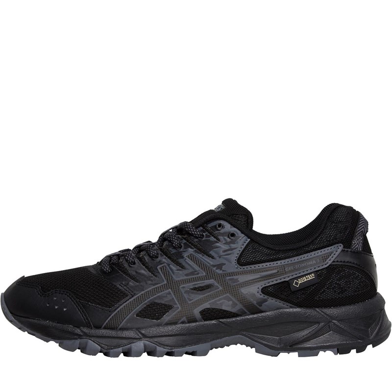 Buy Asics Womens GELSonoma 3 GORETEX Trail Running Shoes Black/Onyx