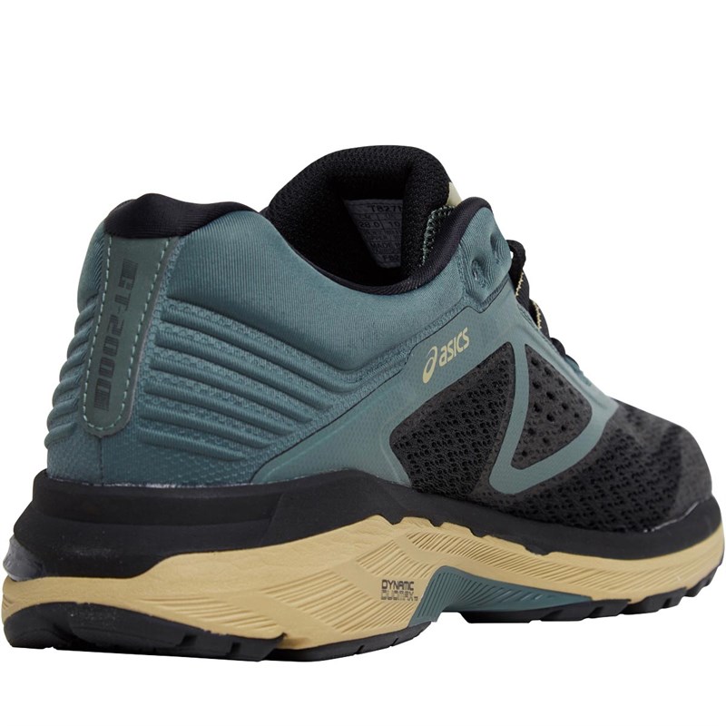 Buy Asics Mens GT2000 6 Moderate Stability Trail Running Shoes Black/Black