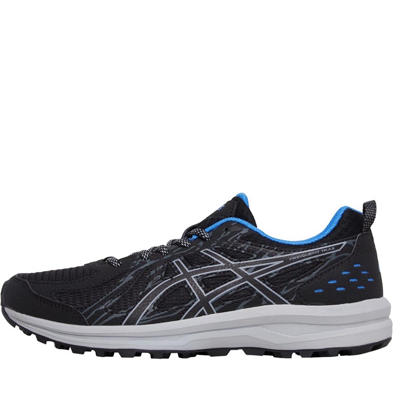 Buy Asics Womens Frequent Trail Running Shoes Black/Mid Grey