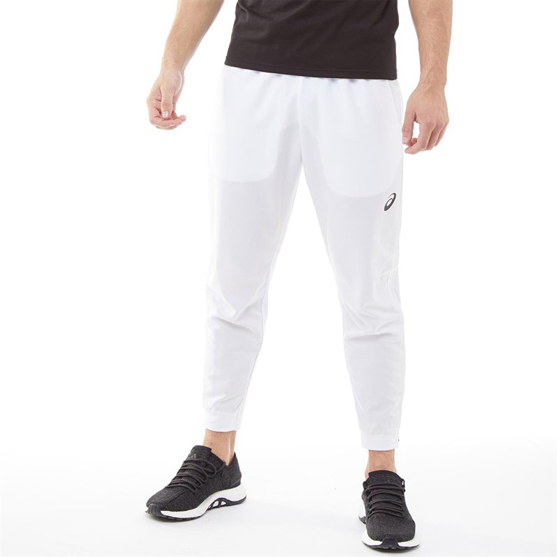 Buy Asics Mens Practice Tennis Pants Brilliant White