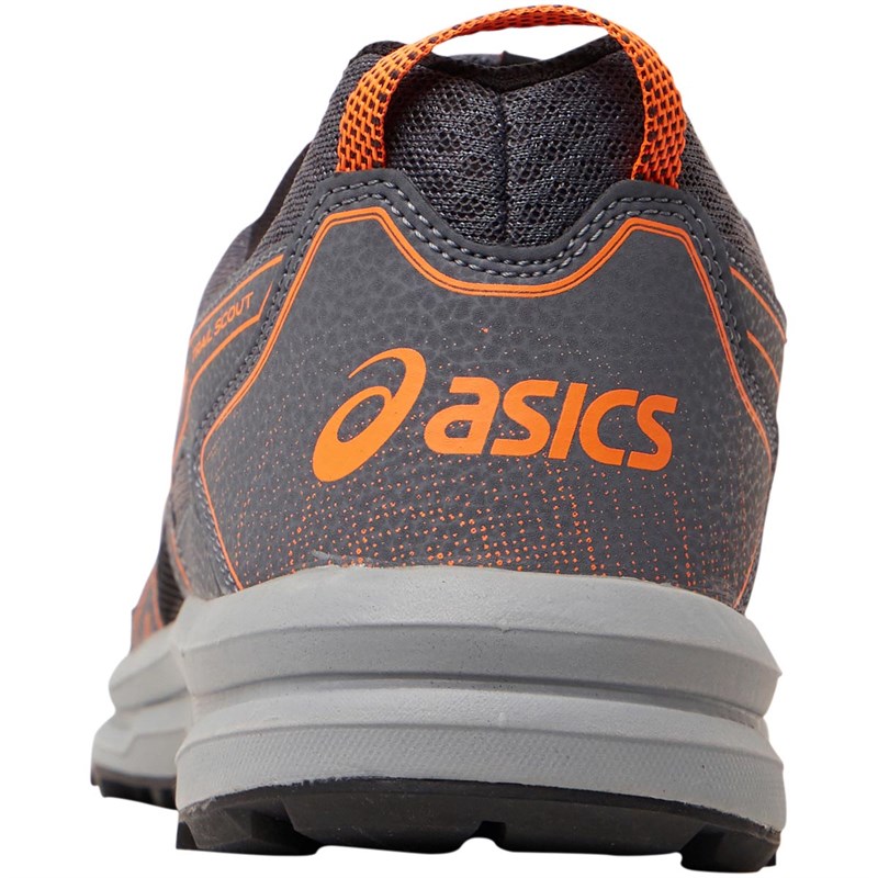 Buy Asics Mens Trail Scout Trail Running Shoes Metropolis/Shocking Orange