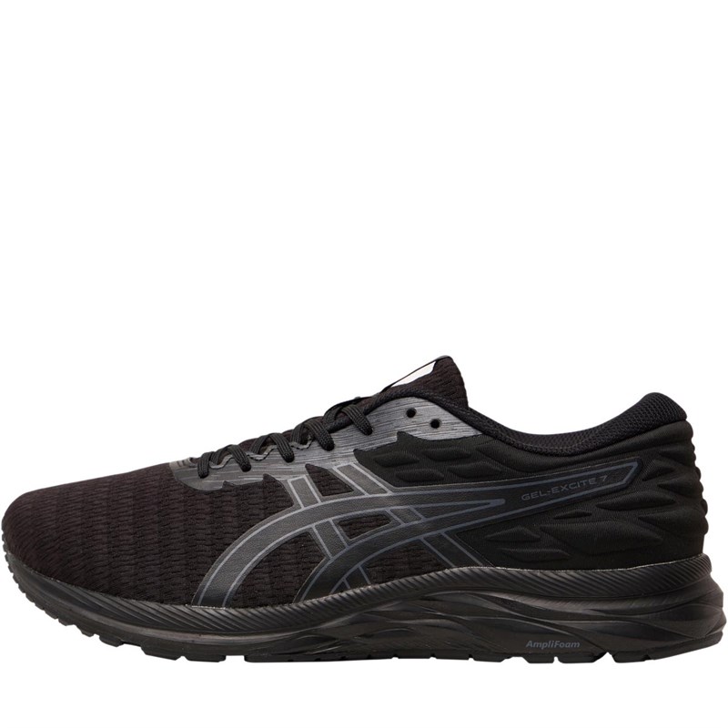 Buy Asics Mens Gel Excite 7 Twist Neutral Running Shoes Black/Black
