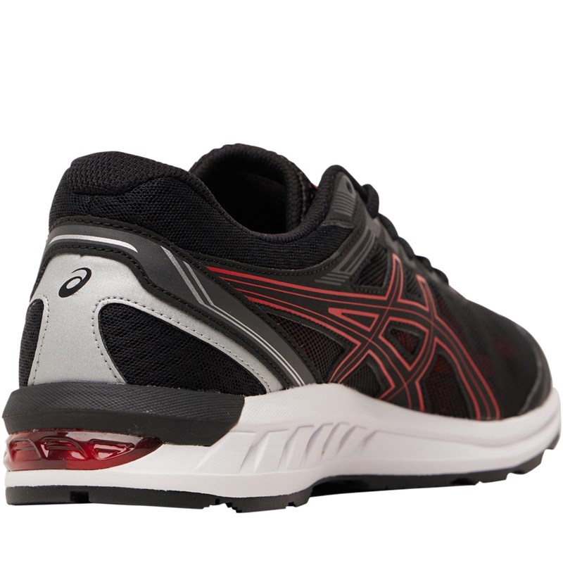 Buy Asics Mens Gel Sileo Neutral Running Shoes Black/Graphite Grey