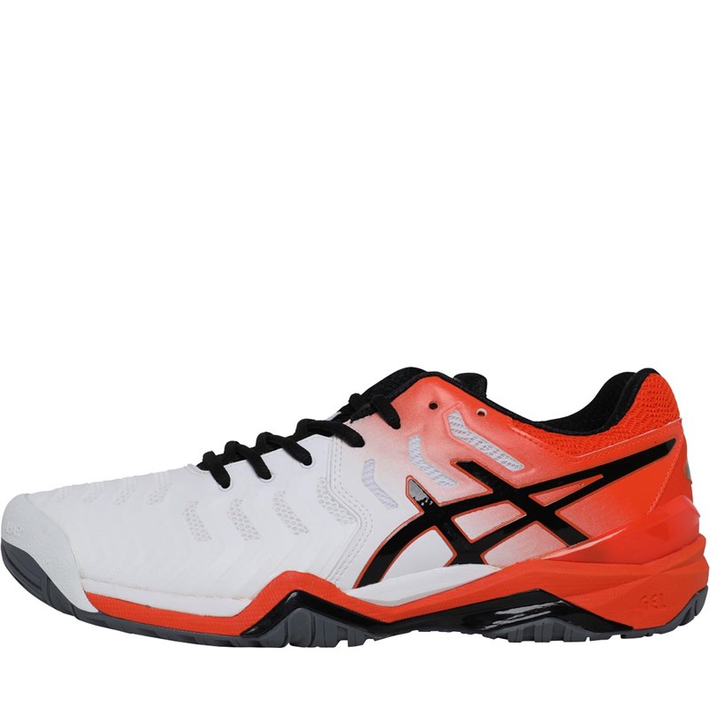 Asics Herren GelResolution 7 Tennis Tennisschuhe Weiß