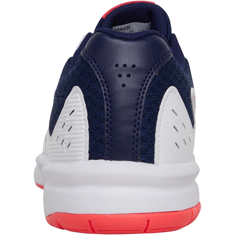 Buy Asics Womens Court Slide Tennis Shoes White/Peacoat