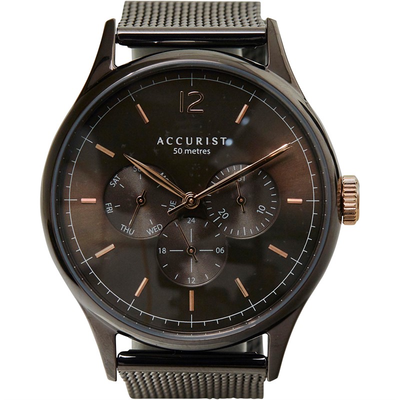 Buy Accurist Mens Watch Brown