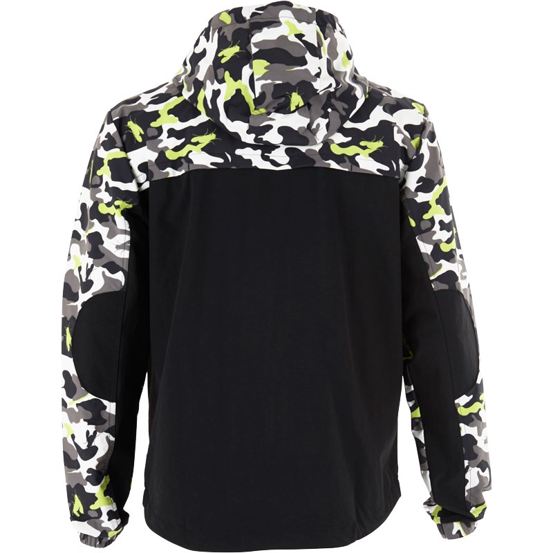 Buy adidas Neo Mens Camo Windbreaker Jacket Black