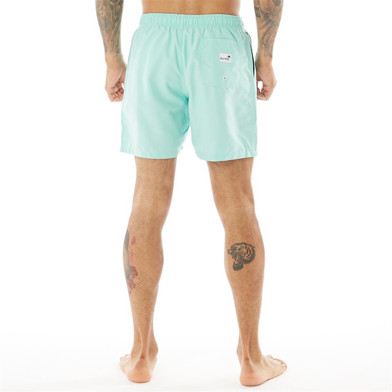 mint green lulu shorts for men