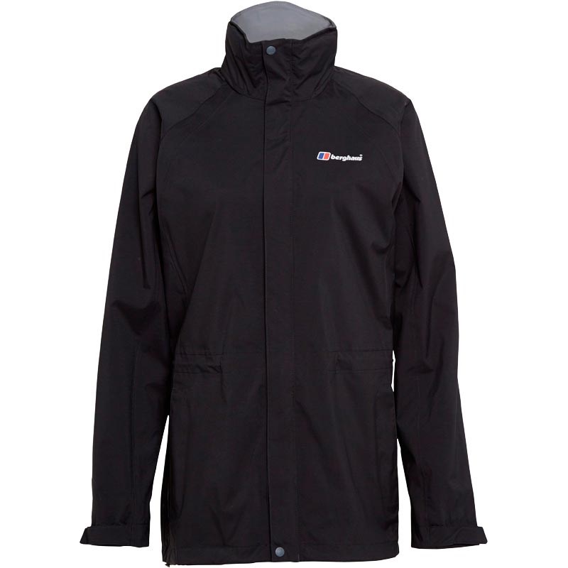 Buy Berghaus Womens Calisto AQ2 Waterproof Long Shell Jacket Black