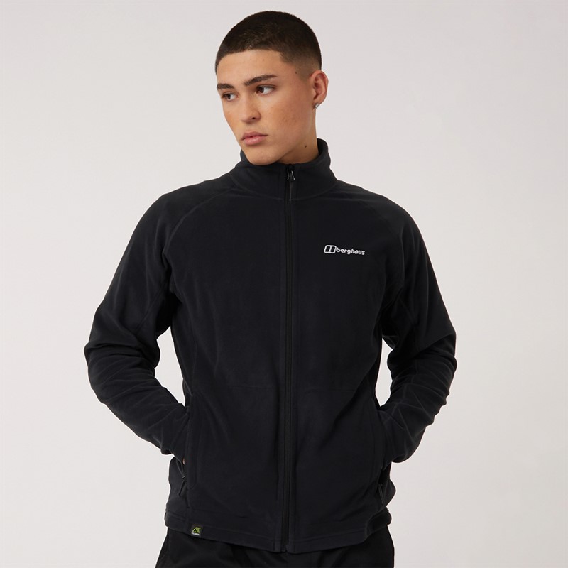 Buy Berghaus Mens Arnside Full Zip Fleece Jacket Black