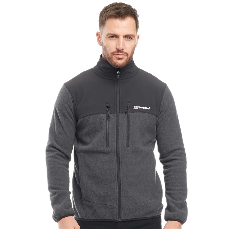 Buy Berghaus Mens Fortrose Pro 2.0 Fleece Jacket Dark Grey/Dark Grey