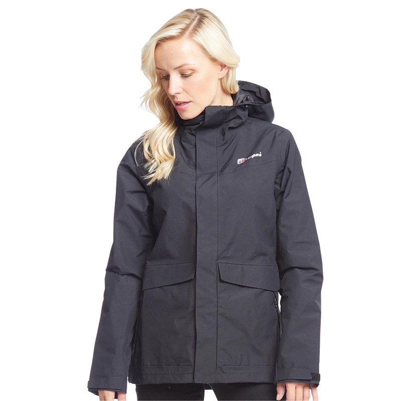 Berghaus Dames Dalemaster Hydroshell Performance Jas Zwart