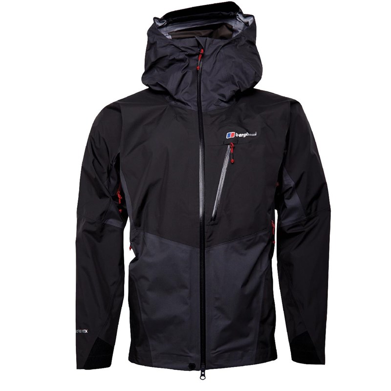 Buy Berghaus Mens Changtse Extrem GORETEX Waterproof Jacket Black/Dark