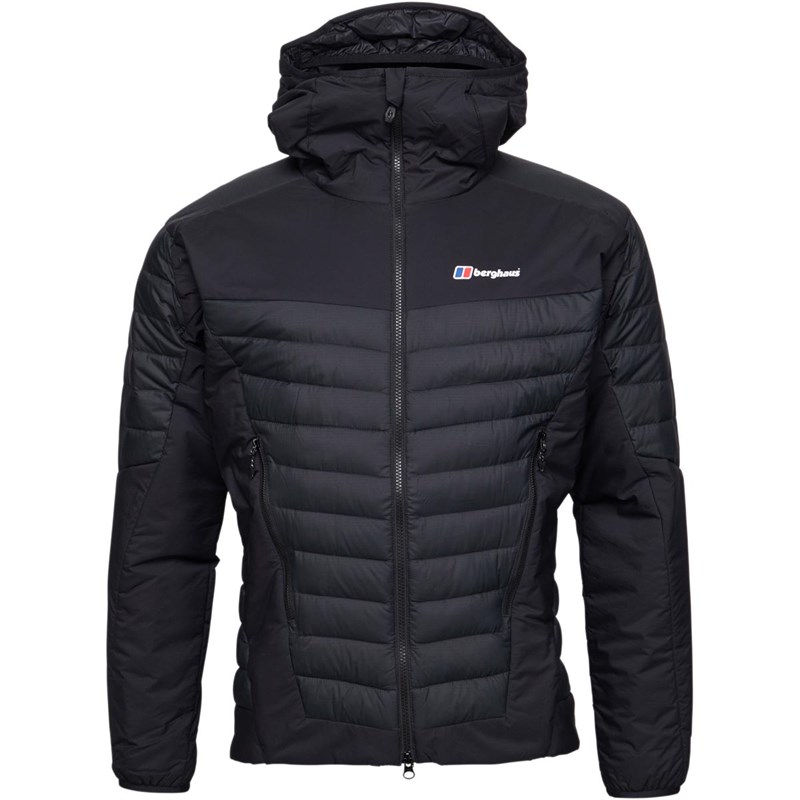 Buy Berghaus Mens Ulvetanna Hybrid 2.0 Hydrodown Jacket Black/Black