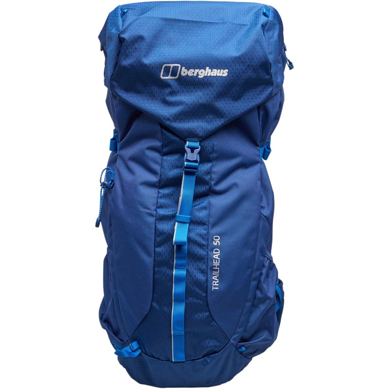 Buy Berghaus Trailhead 2.0 50 Litre Backpacking Rucksack Blue/Blue