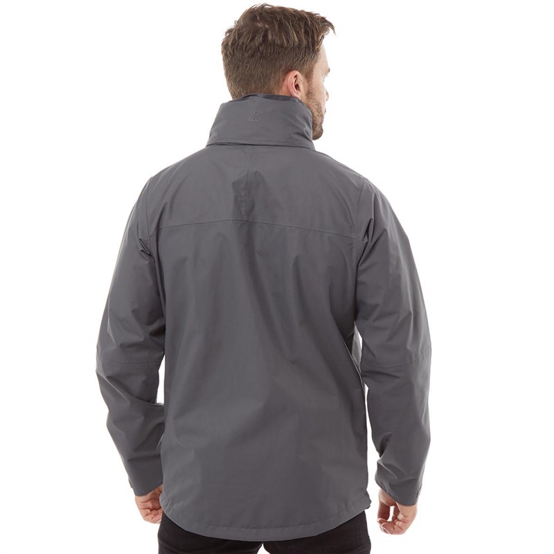 Buy Berghaus Mens RG Alpha 2.0 Hydroshell Waterproof Shell Jacket Grey/Grey