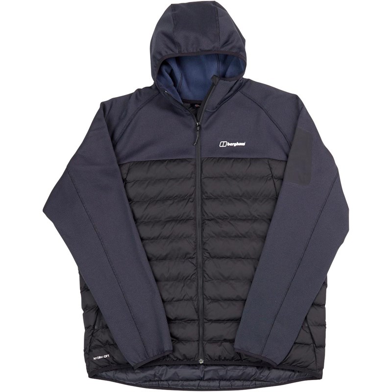 Buy Berghaus Mens Pravitale Hydroloft Insulated Hybrid Jacket Black