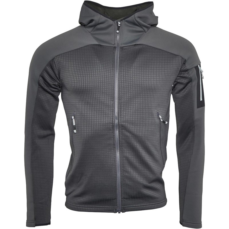 Buy Berghaus Mens Sidley Hooded Fleece Jacket Grey/Grey