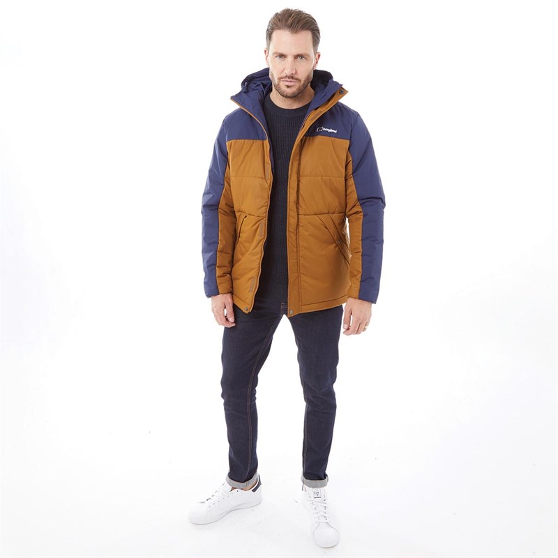 Buy Berghaus Mens Pole 21 Synthetic Hydroloft Insulated Jacket Brown